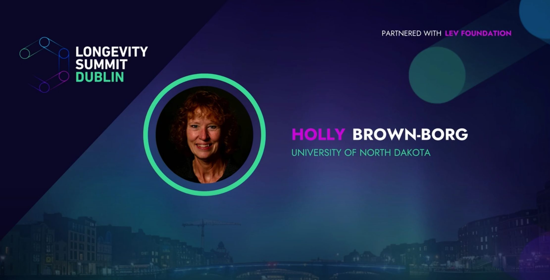 Growth Hormone in Mouse and Human Aging - Holly Brown-Borg at Longevity Summit Dublin 2024