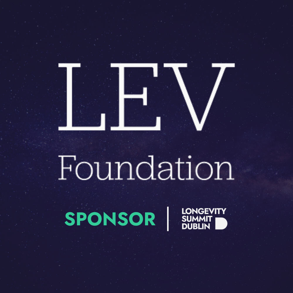 LEV Foundation logo – Bronze Sponsor at Longevity Summit Dublin 2025